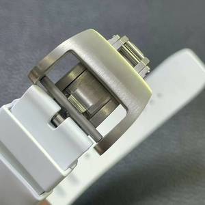 Top-level 055 white ceramic hollow barrel-shaped <b>automatic</b> mechanical movement fashion men's business wristwatch - Product Image 4