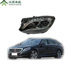 Cho Mercedes-Benz S-Class mô hình cũ 212 Đèn Pha Led, mô hình 2014 2017 nguyên bản, Đèn chạy ban ngày, đèn xanh 12V - Product Image 2