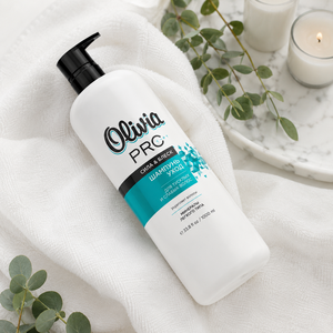 Pro Care Strength and Shine <b>Shampoo</b> with Herbal Extracts for Damaged Hair and Scalp Care 1200 ml Olivia - Product Image 2