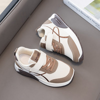 Baskets unisexes pour enfants Printemps-Automne 2026 – Confortables, respirantes, imperméables, à fermeture Velcro – Chaussures décontractées et tendance