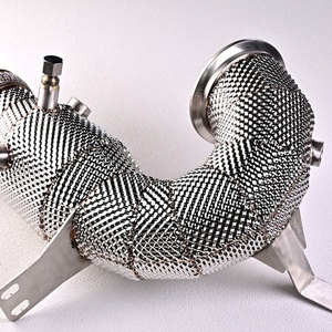 PERFORMANCE SS304 Exhaust Downpipe for BENZ AMG M256 GT50 GT53 GLE53 GLS53 E53 2018+ Downpipes - Product Image 4