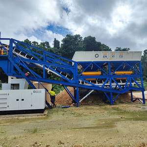 ราคาโรงงานผสมคอนกรีต Aimix Mobile <span class=keywords><strong>35</strong></span> M3/h รุ่น JS750 ในหมู่เกาะโซโลมอน - Product Image 4