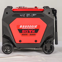Générateur d'essence de secours BISON (CHINE) à démarrage électrique 220V 194F monophasé 18 CV 8 kVA 8000 W pour usage commercial