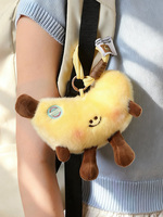Aangepaste dierenknuffels schattige fruit pluche sleutelhangerset Kawaii drakenvrucht kiwi durian tas charme rugzak handtas decoratie groothandel
