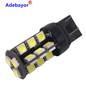 Dembélé Haute Luminosité 2838 27smd Mini Voiture Ampoule Clignotant Feu Stop Led T20 Canbus Sans Erreur - Product Image 3