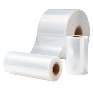 Film rétractable POF, rouleau de film rétractable, film d'emballage <span class=keywords><strong>thermor</strong></span>étractable, film étirable, film d'emballage pour palettes, plastique transparent - Product Image 1