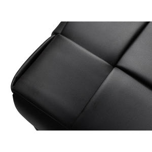 Partner Nordic Living Room <strong>Black</strong> Wide Pu Leather Ottoman Stool <strong>Bench</strong> With <strong>Storage</strong> - Product Image 6