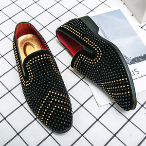 Chaussures en cuir décontractées de différents styles à prix abordable, grandes tailles, chaussures habillées d'affaires, chaussures à bout pointu, chaussures à enfiler pour hommes - Product Image 3
