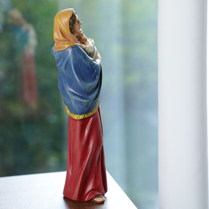 Vente en gros d'usine de statues religieuses catholiques, buste de la Vierge, photo 3D, souvenir en poliresine, figurines catholiques, Madone dans la rue - Product Image 5