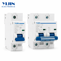 Interruptor Automático Miniatura (MCB) de CC de 2 Polos YIJIN/OEM Directo de Fábrica, 250V 440V, 63A-125A, Capacidad de Ruptura de 6kA, Tipo C para Carril DIN