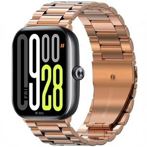 Correa de Reloj Inteligente de Acero Inoxidable de Lujo para Redmi Watch 6 5, Correa para <span class=keywords><strong>Xiaomi</strong></span> <span class=keywords><strong>Smart</strong></span> <span class=keywords><strong>Band</strong></span> 9 <span class=keywords><strong>Pro</strong></span> - Product Image 5