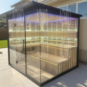 <span class=keywords><strong>Sauna</strong></span> en bois extérieur pour 2-4 personnes salle de <span class=keywords><strong>sauna</strong></span> robuste et profit jardin extérieur est très agréable - Product Image 6