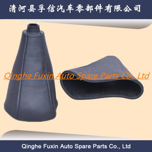 Funda Protectora de Polvo para Palanca de Cambios Fuxin, de Cuero PU Negro, Plegable, para Modelos Antiguos de Mercedes Benz 123 124 - Product Image 1