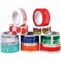 Fragile Warning Shipping Tape-Ruban imprimé "Handle with Care" pour une expédition sûre d'articles délicats