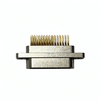 Conector Micro Rectangular/Micro-D de la Serie J30J de YingDiGe, 9/15/21/25/37 Pines, Macho/Hembra, Montaje en PCB, Aleación de Aluminio de Grado Aeroespacial
