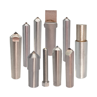 Meule de dressage diamantée multipoints personnalisée OEM pour rectifieuse sans centre, à usage professionnel, avec granulométrie 60-80 mesh