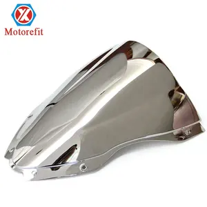 RTS Motorcycle Windshield Windscreen Double Bubble For Kawasaki ZX10R 2016-2018