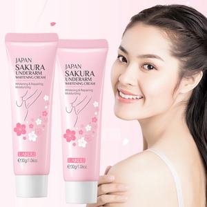 Crema Blanqueadora para Axilas Laikou Japan Sakura, Crema Blanqueadora para Axilas Oscuras, 30g 1.06oz, Hidratante e Iluminadora - Product Image 1