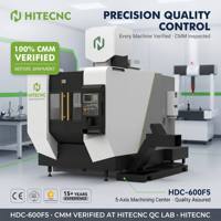 Centro de Mecanizado Vertical CNC de 5 Ejes HDC-600F5 para Piezas Aeroespaciales y Automotrices