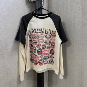 เสื้อยืดผู้ชายสไตล์วินเทจ สีขาว ผ้าฝ้าย ทรงโอเวอร์ไซส์ ลายวาฟเฟิล หนานุ่ม แขนยาว ปักลายกราฟิกแบบกำหนดเอง สตรีทแวร์ พิมพ์ลายดิจิตอล DTG - Product Image 5
