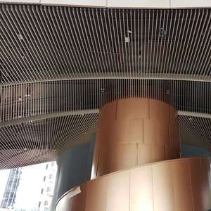 3D tasarlanmış alüminyum tavan duvar panelleri akustik asma tavan perdeleri kapalı dekor için - Product Image 4