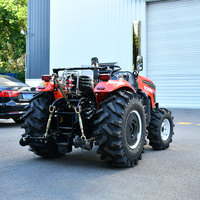 Tracteurs compacts de type mini-tracteur Kubota 4x4 à petites roues pour l'agriculture, tracteurs multifonctionnels