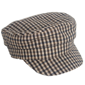 Boina de Tweed de Otoño <span class=keywords><strong>Invierno</strong></span> para mujer, sombrero de pintor Vintage de Color sólido para viajes al aire libre, ropa informal, sombrero octogonal cálido para bebé - Product Image 3