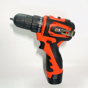 สว่านกระแทกไร้สายแบบพกพา 18V สีแดง รุ่น PG4635A พร้อมแบตเตอรี่ลิเธียม 2 ก้อน  ไขควงแรงบิดสูงแบบไร้สายขนาดเล็ก ชาร์จไฟได้ - Product Image 4
