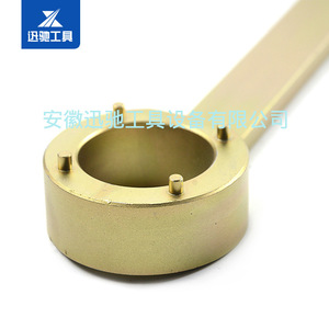 Crankshaft Belt Pull-out Wrench Metric Single End Carbon Steel Auto Repair Timing <b>Tool</b> - Product Image 2