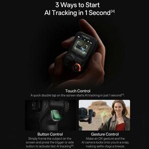<span class=keywords><strong>Stabilisateur</strong></span> de caméra Hohem ISteady MT3 Pro AI <span class=keywords><strong>avec</strong></span> écran tactile et lumière d'appoint CCT RGB, charge utile de 2,5 kg pour DSLR/téléphone/caméra d'action - Product Image 2