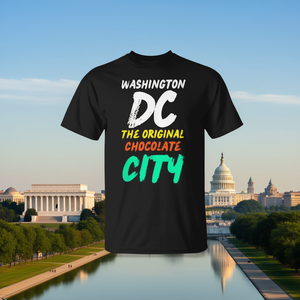 Camiseta con diseño original de la ciudad del chocolate de Washington DC - Product Image 3
