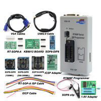 Orijinal RT809F Seri ISP Programlayıcı, Adaptörlü ICSP Bios Evrensel Programlayıcı, 24 25 93 EEPROM Flash BIOS Programlama için