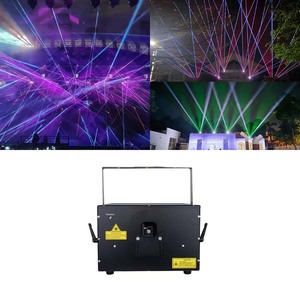Luz Láser <span class=keywords><strong>de</strong></span> Aluminio <span class=keywords><strong>de</strong></span> 25W/31W IP65 5000K con Control DMX/ILDA <span class=keywords><strong>de</strong></span> 18/27 Canales, Color Luz del Día, para Escenarios, Teatro, Discotecas, Fiestas y Espectáculos - Product Image 2