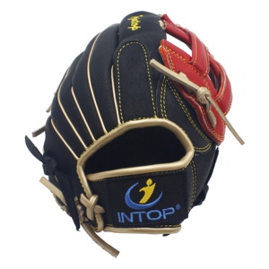 Children Teenagers Adults Pitcher <strong>Baseball</strong> <strong>Gloves</strong> Softball <strong>Gloves</strong> Leather Cover Hand Stitched - Product Image 4
