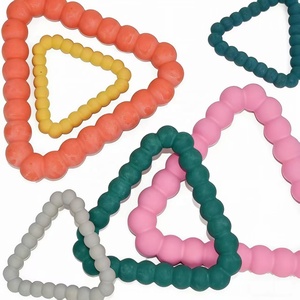 High Elastic Wear Resistant Triangle Silicone <strong>Toy</strong> <strong>Dog</strong> Chew Bite Stick Durable Interactive Training Rubber <strong>Dog</strong> <strong>Toys</strong> - Product Image 4