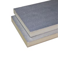 Panel de Conducto Preaislado para HVAC, Aire Acondicionado, Aislamiento de Techo de PU, Lámina de Aluminio para Conductos de 20 mm, Panel de Conducto PID