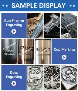 Máquina de Marcado y Corte por Láser de Fibra Refrigerada por Aire Tipo Mesa con Alta Productividad Compatible con Formatos BMP/AI/DXF/PLT/JPEG - Product Image 4