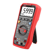 Multimètre numérique LCD haute précision UNI T, affichage 5 chiffres, mesure de la capacité 1000V DC/750V AC, UT61B+, usage industriel et domestique