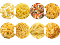 Bonne pâtes spaghetti macaroni extrudeuse à vis unique Shell nouilles macaroni machines