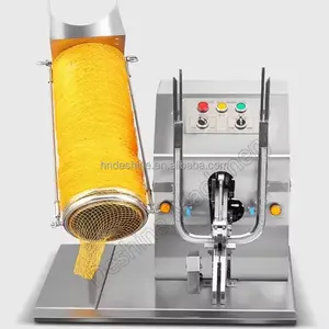 Electric Fruit and vegetable mesh Bag Packing Machine net clipping machine with holder
