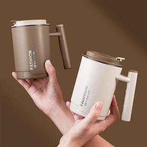 304 Stainless Steel Insulated Mug with Lid High-Appearance Office and Camping Tea Cup Coffee Cup <b>Thermos</b> Cup - Product Image 2