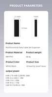 Kit de Cable de Datos USB C Multifunción 6 en 1, Regalo Promocional, Adaptador de Teléfono de Carga Rápida de 60 W, Kit de Cable de Carga
