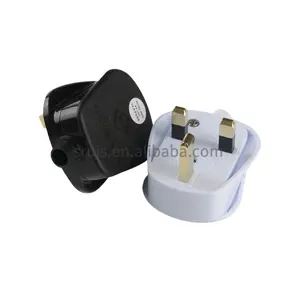 BS plug 9518 BSI approvals 3A 5A 13A fused UK mains 3 Pins Rewireable power plug