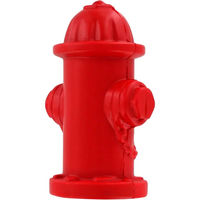 Balles anti-stress hydrant d'incendie personnalisables en caoutchouc moulé pour pompiers, cadeaux publicitaires, goodies pour salons professionnels, vente en gros