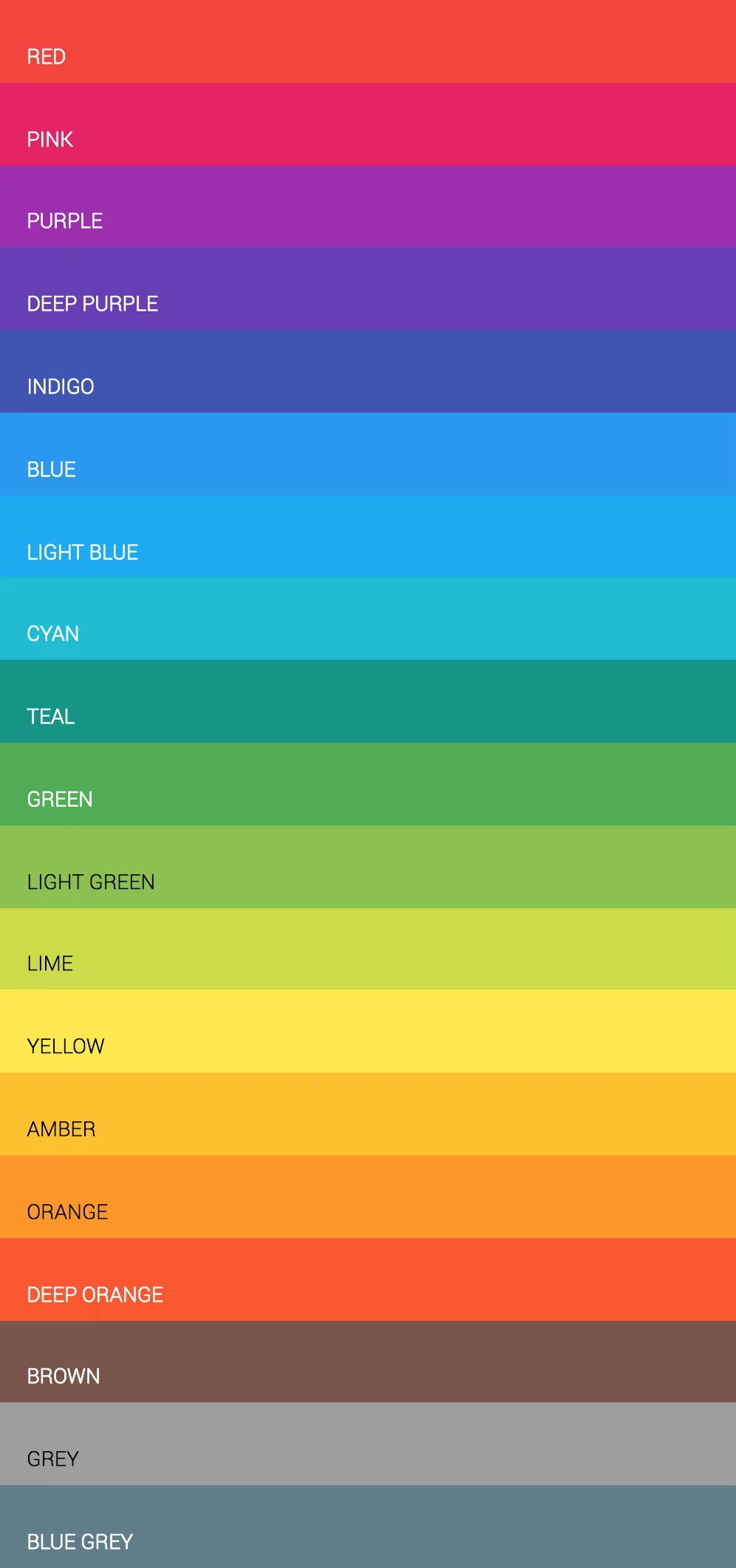 Colori personalizzati