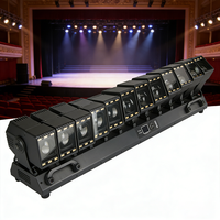 Barre de lumière LED mobile à faisceau et à effet wash, pivotante indépendamment, avec anneau RGB à effet pixel, DMX512