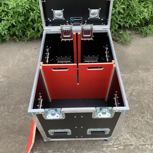 Kkmark-caja de transporte con divisores rojos, Cable de almacenamiento pequeño, fabricante chino