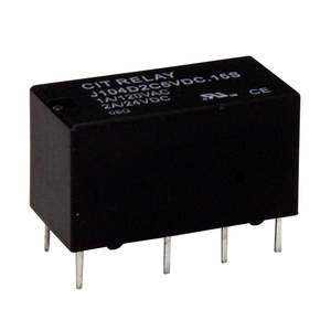 RELÉ DE USO GENERAL DPDT 2A 5V J104D2C5VDC.15S Especialmente Diseñado para Relés de Señal, Relés de hasta 2 Amperios - Product Image 1
