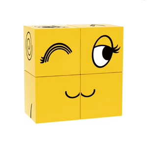 New Arrival Emotional <strong>Expression</strong> Board Game Magnetic Cube Puzzle Parent-child Interactive Game at <strong>Home</strong> - Product Image 3