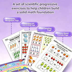 Libro Digitale Interattivo Transfrontaliero: Quaderno di Esercizi Divertenti di Matematica per Bambini 3-6 Anni - Materiale Cartaceo per l'Educazione Precoce e lo Sviluppo <span class=keywords><strong>del</strong></span> <span class=keywords><strong>Pensiero</strong></span> Logico - Product Image 1